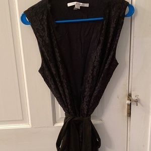 Gorgeous Diane Von Furstenburg Sleeveless Wrap Cocktail Dress, Sz. 10